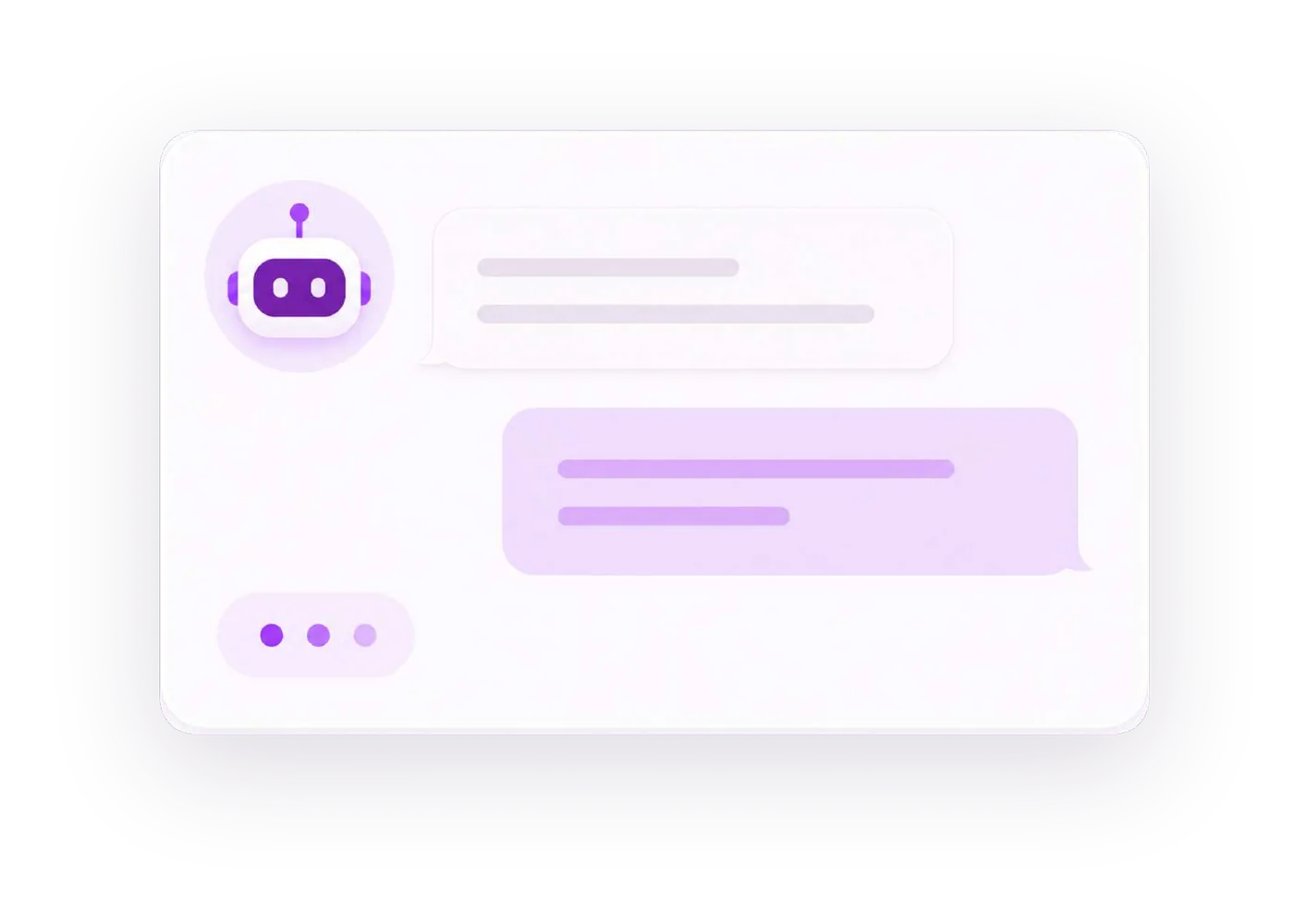 AI customer support chatbot conversation
